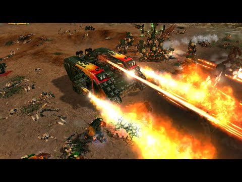 Unification Mod 2021: Salamanders & Blood Ravens vs Chaos Space Marines vs Necrons - DOW: Soulstorm