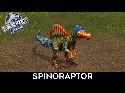 SPINORAPTOR MAX LEVEL 40 - Jurassic World The Game (EP-344)