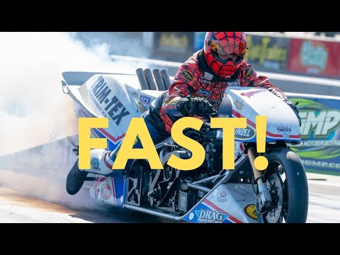 Larry "Spiderman" McBride Best Run on New Top Fuel Bike!