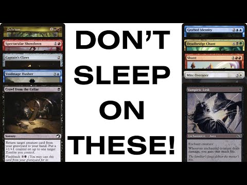 DON'T SLEEP ON THESE CARDS || 10 Sick Budget Cards || Budget MTG
