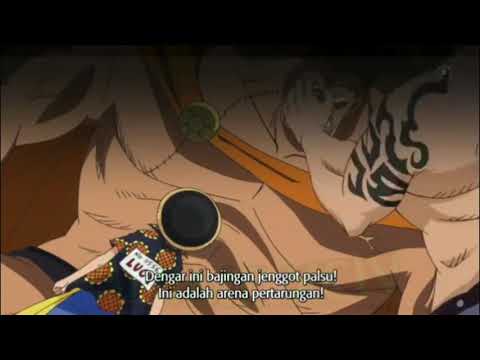 Lucy melawan Spartan