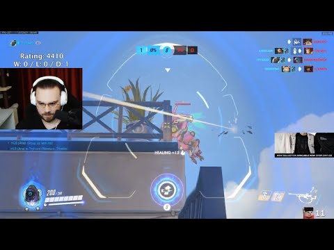 Overwatch Ana God mL7 Road To Rank 1 Spot -Best Support Player-
