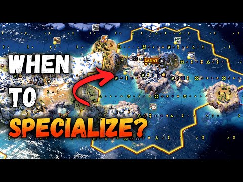 When Should You Specialize Your Towns In Civilization 7?
