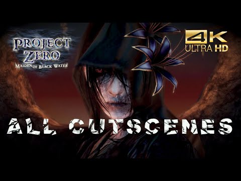 FATAL FRAME 5 MAIDEN OF BLACK WATER ALL CUTSCENES 4K HD GAME MOVIE