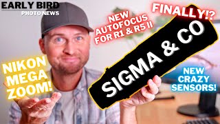 RF THIRD PARTY Lenses FINALLY Coming? | NIKON MEGAZOOM! | Crazy New Sensor & AF For R1 & R5 II