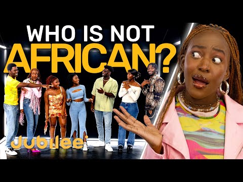 6 Africans vs 1 African American