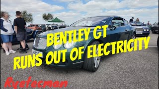 Bentley W12 Continental GT battery upgrade change and secret power socket reveal !