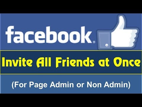 [2017] How to invite friends to like a page on Facebook | Javascript invite all friends
