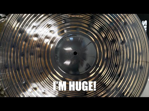 Unboxing and Trying Out My New Cymbal! - Meinl 22" Classics Custom Dark Crash-Ride