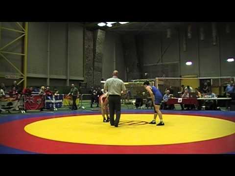 2014 Junior National Championships: 55 kg Oren Furmanov vs. Steven McCarville