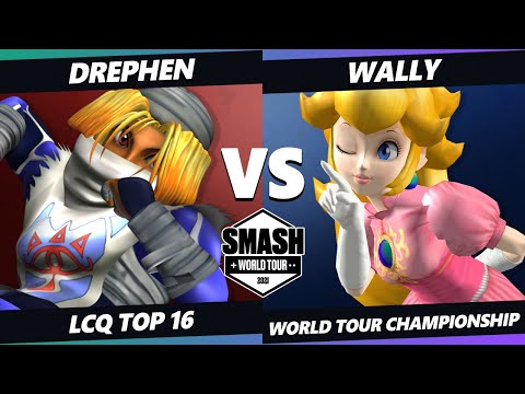 SWT Championship LCQ Top 16 - Drephen (Sheik) Vs. Wally (Peach) SSBM Melee Tournament