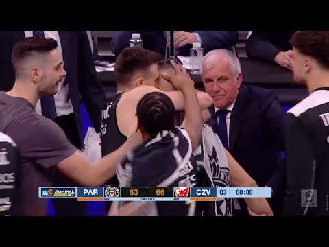 Madar beats the 3/4 buzzer and gets the crowd HYPED (Partizan Mozzart Bet - C. zvezda Meridianbet)