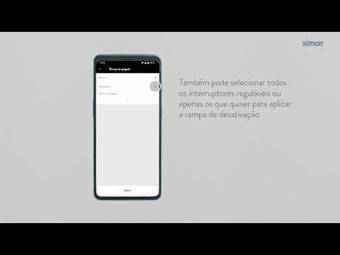 Simon 100 iO PT 05 01 Desligamento gradual de configurações massivas