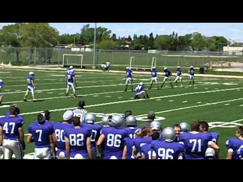 Eastside Eagles - PreSeason Game - Winnipeg - Deep Kickoff