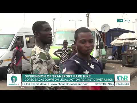 Transport Fare Hike Suspended: COPEC Drops Legal Action Against Driver Union