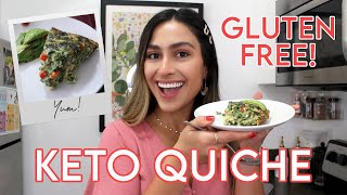 Gluten Free Keto Quiche: Easy Low Carb Meal Prep Breakfast