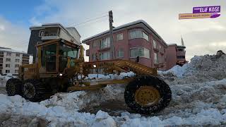 Biriken Karlar Alınmaya Başladı