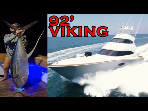 Have You Ever Seen the Inside of a $10,000,000 Fishing Boat??? (92 Viking Tour + Giant Tuna CCC)