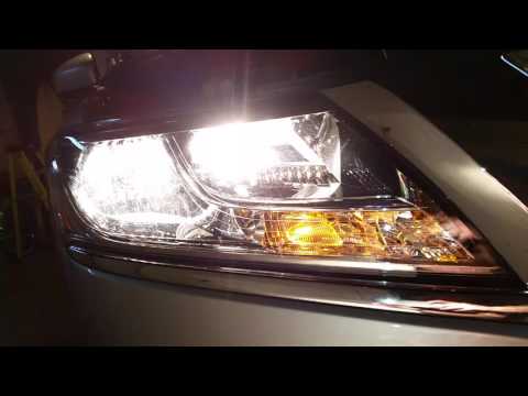 2013-2016 Nissan Pathfinder - Test Headlights After Changing Burnt Out Light Bulbs - Low Beam