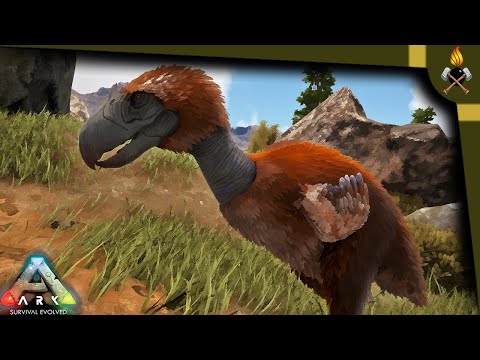 ARK How to tame:  Terror Bird