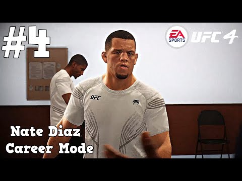 Lightweight Champion : Nate Diaz UFC 4 Career Mode : Part 4 : UFC 4 Career Mode (Xbox One)