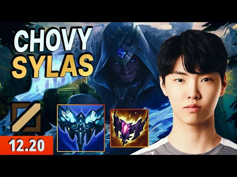 O SYLAS DO CHOVY É DIFERENCIADO! - GEN Chovy jogando de Sylas MID vs Kennen! | Worlds 2022