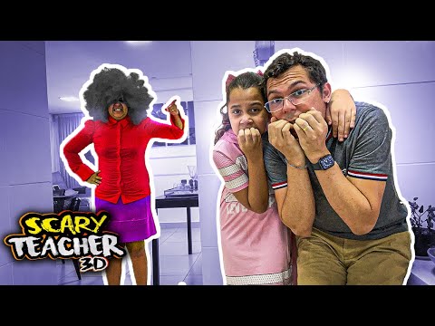 SCARY TEACHER DA VIDA REAL - Família Araújo