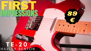Video thumbnail for Harley Benton TE-20 MN CA Standard Se | FIRST Impressions OUT OF THE BOX !! by Johan Joos Laur