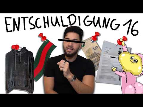 meine ENTSCHULDIGUNG an APORED 16