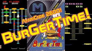 AtariCade 2600! Burgertime!