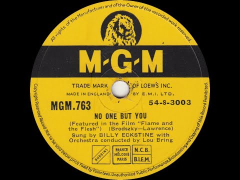 Billy Eckstine - No One But You