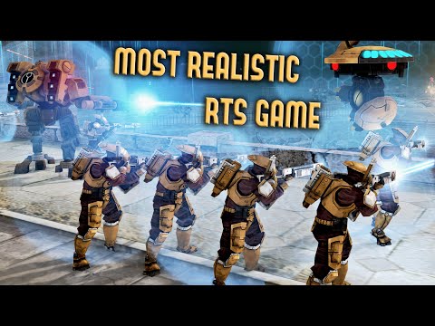 TAU EMPIRE vs Orks - Men of War: Warhammer 40k Mod (4K, Cinematic)