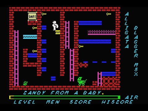 BLAGGER - Alligata Software 1984 (Msx) by Sala Giochi 1980