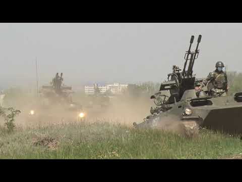 Trageri de luptă la exerciţiul “Scutul dacilor”