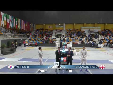 Orleans Grand Prix 2022 SMS - L8 - Gu Bon Gil KOR v Sandro Bazadze GEO
