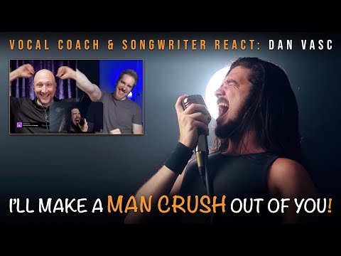 Vocal Coach & Songwriters First Time Reaction to Dan Vasc - I'll Make A Man Out Of You
