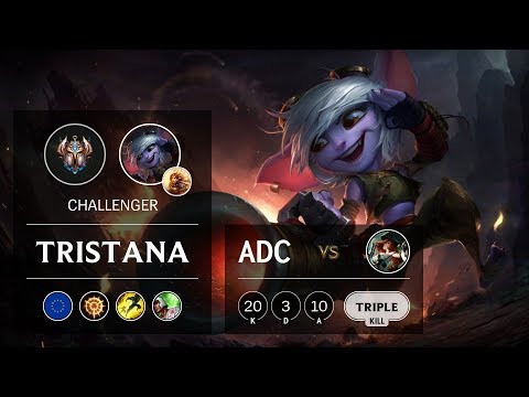 Tristana ADC vs Miss Fortune - EUW Challenger Patch 10.2
