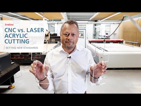 Acrylic Cutting: CNC Router vs Laser - Which is Best? | Trotec Laser
