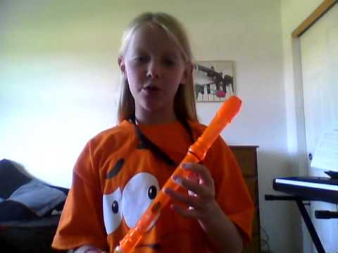 How to Play Hot Cross Buns on Recorder