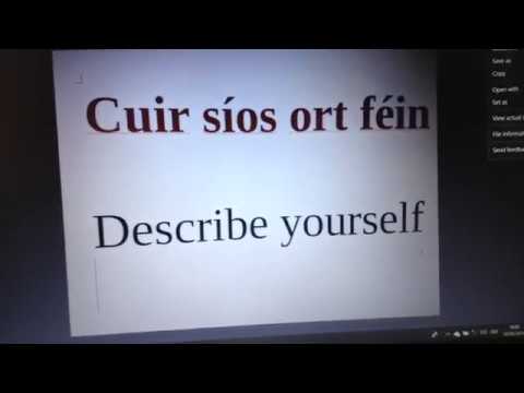 How to Describe Your Personality in Irish Gaelic