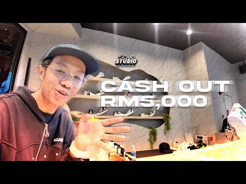 AKU CASHOUT KASUT RM5,000 DI SOVO STORE