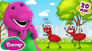 The Ants Go Marching | Songs about Insects for Kids | Barney Nursery Rhymes and Kids Songs