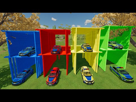 TRANSPORTING FULL COLORED DACIA  LOGAN & DUSTER CARS WITH MAN TRUCKS ! Farming Simulator 22