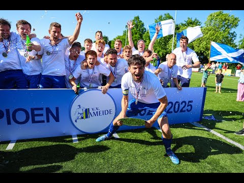 Het kampioensfeest van vv Ameide 1, zaterdag 17 mei 2025