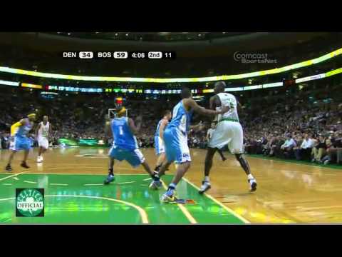 Rajon Rondo Highlights vs Denver Nuggets 2007 - 14 points, 4 steals - 3rd Big 3 Game