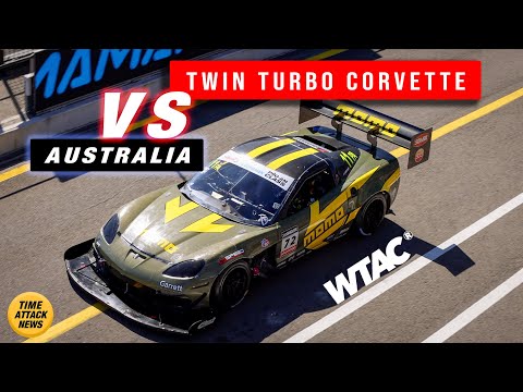 TWIN TURBO CORVETTE VS AUSTRALIA - World Time Attack Challenge 2024