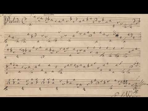 S. L. Weiss - Prelude in F Major WeissSW 19.1