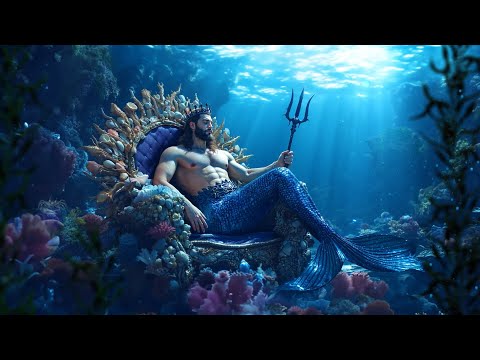 🧜🏼‍♂️ The Mer King's Throne | Oceanic Realms & Fantasy Music for Deep Relaxation or Sleep | 6 Hrs