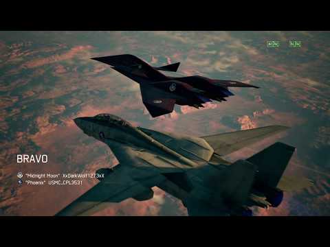 ACE COMBAT™ 7: TDM on Roca Roja (No Commentary) - F22A