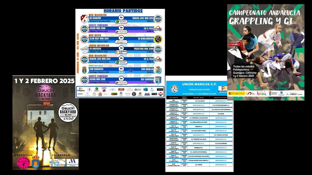 Agenda deportiva – 31 enero 2025